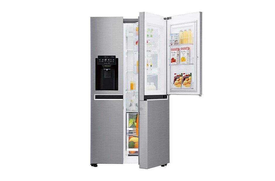 LG Toujours économique F | Door-in-Door® | Grande capacité | Total no Frost | Compresseur lineaire garanti 10 ans, GSJ760PZXV