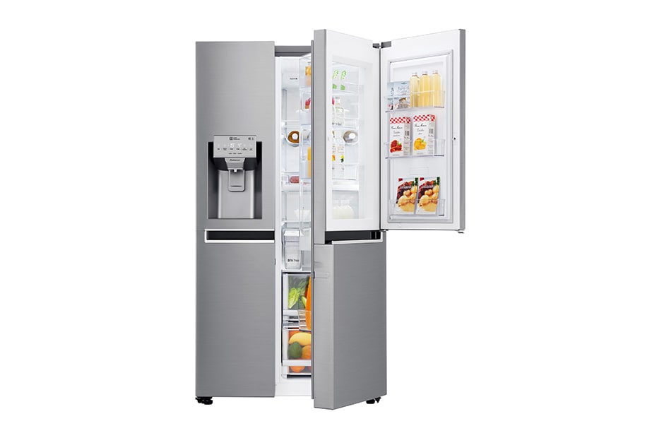 LG Toujours économique F | Door-in-Door® | Grande capacité | Total no Frost | Compresseur lineaire garanti 10 ans, GSJ961PZBZ