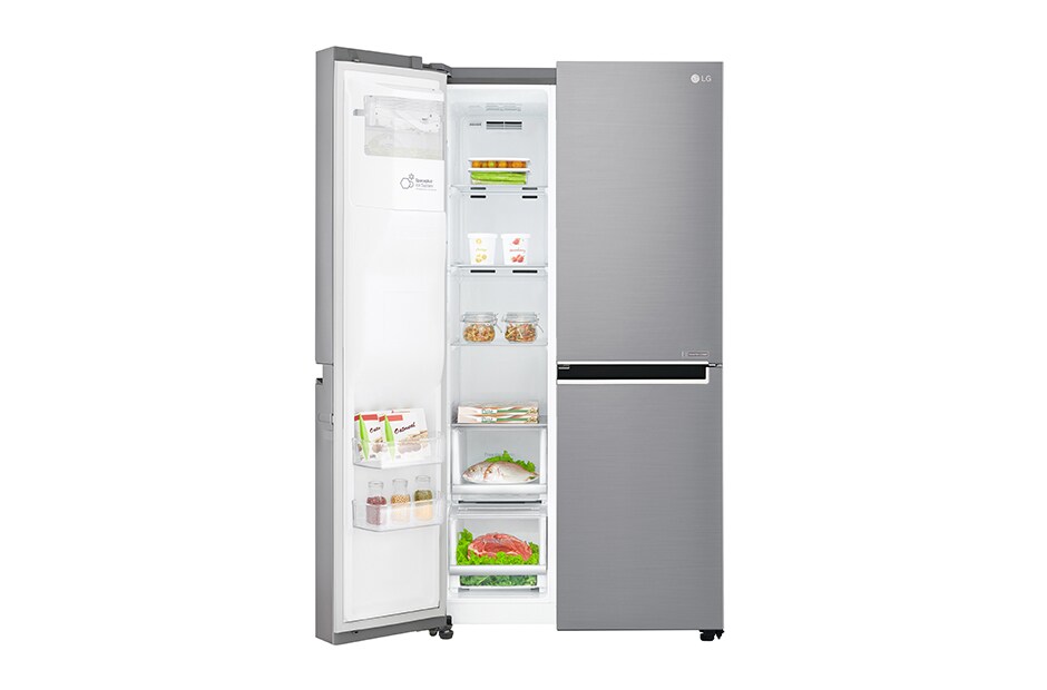 LG Toujours économique F | Door-in-Door® | Grande capacité | Total no Frost | Compresseur lineaire garanti 10 ans, GSJ961PZBZ, thumbnail 8