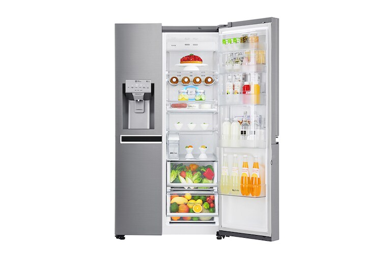 LG Toujours économique F | Door-in-Door® | Grande capacité | Total no Frost | Compresseur lineaire garanti 10 ans, GSJ961PZBZ, thumbnail 9