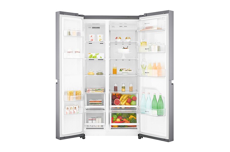 LG 626L capacité | Total no Frost  |  Compresseur linéaire Inverter  | Moist Balance Crisper, GSB760PZXV, thumbnail 6