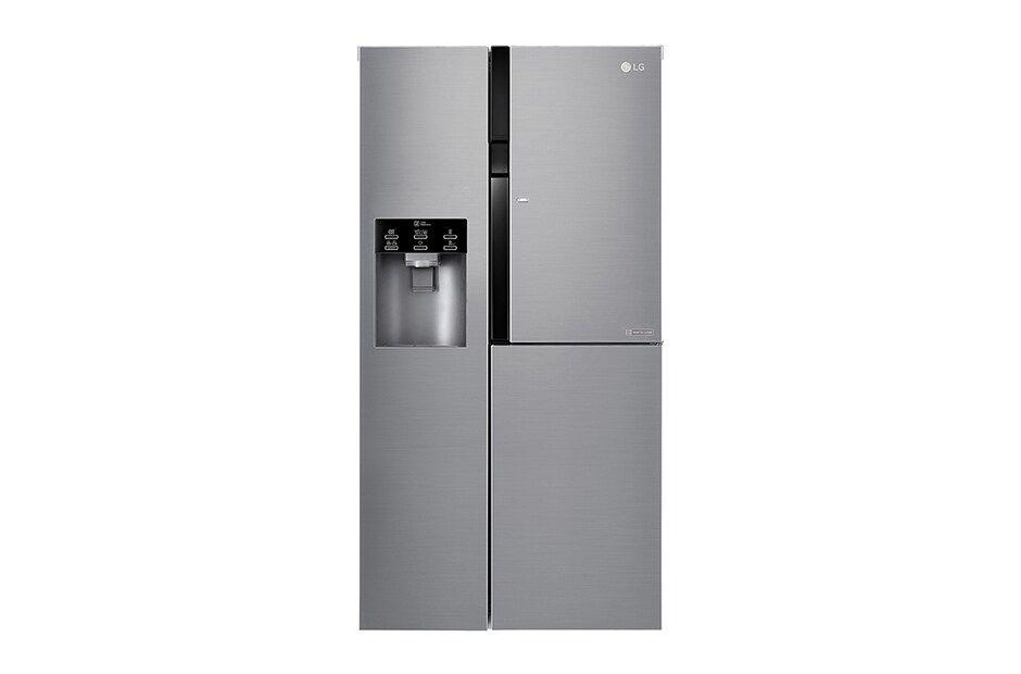LG 591L capacité | Door-in-Door® | Espace de refroidissement et de congélation supplémentaire  |Total no Frost | Distributeur d'eau et de glaçons | Compresseur Linéare Inverter, GSJ560PZXV