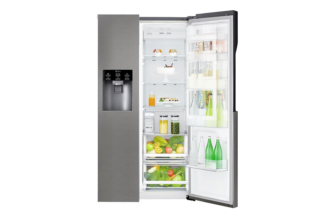 LG 606L capacité | Door-in-Door™ | Distributeur d'eau et de glaçons | Moist Balance Crisper™ | Total No Frost | Compresseur Linéare Inverter, GSJ361DIDV, GSJ361DIDV, thumbnail 9