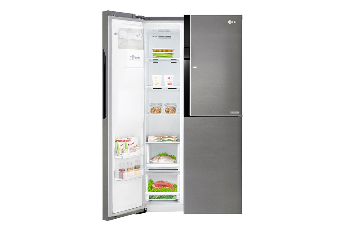LG 606L capacité | Door-in-Door™ | Distributeur d'eau et de glaçons | Moist Balance Crisper™ | Total No Frost | Compresseur Linéare Inverter, GSJ361DIDV, GSJ361DIDV, thumbnail 11