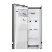 LG 601L capacité | Door-in-Door® | Espace de refroidissement et de congélation supplémentaire  |Total no Frost | Distributeur d'eau et de glaçons | Compresseur Linéare Inverter, GSJ760PZUZ, thumbnail 4