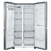 LG 601L capacité | Door-in-Door® | Espace de refroidissement et de congélation supplémentaire  |Total no Frost | Distributeur d'eau et de glaçons | Compresseur Linéare Inverter, GSJ760PZUZ, thumbnail 6