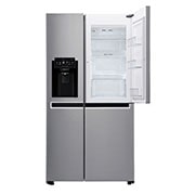 LG 601L capacité | Door-in-Door® | Espace de refroidissement et de congélation supplémentaire  |Total no Frost | Distributeur d'eau et de glaçons | Compresseur Linéare Inverter, GSJ760PZUZ, thumbnail 9