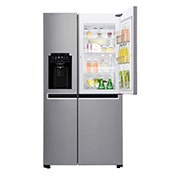 LG 601L capacité | Door-in-Door® | Espace de refroidissement et de congélation supplémentaire  |Total no Frost | Distributeur d'eau et de glaçons | Compresseur Linéare Inverter, GSJ760PZUZ, thumbnail 10