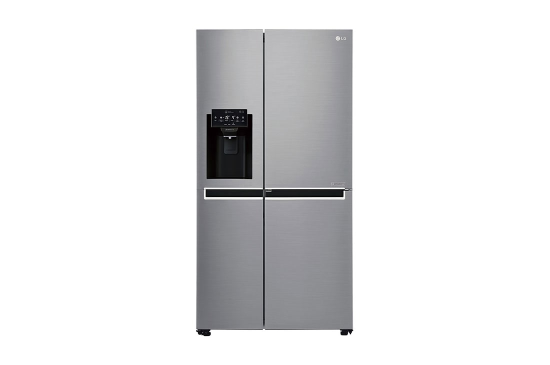 LG Door-in-Door® | 601L capacité | Espace de refroidissement et de congélation supplémentaire  |Total no Frost | Distributeur d'eau et de glaçons | Compresseur Linéare Inverter | Non Plumbing, GSJ461DIDV