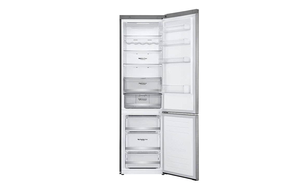 LG Door Cooling<sup>+</sup> | 384L capacité | Total no Frost  |  Compresseur linéaire Inverter | Grande capacité | 36dB – réfrigérateur le plus silencieux, GBB72STCXN, thumbnail 3