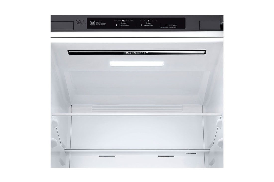 LG Door Cooling<sup>+</sup> | 384L capacité | Total no Frost  |  Compresseur Linéare Inverter | Grande capacité | 36dB – réfrigérateur le plus silencieux, GBB61PZGFN, thumbnail 4