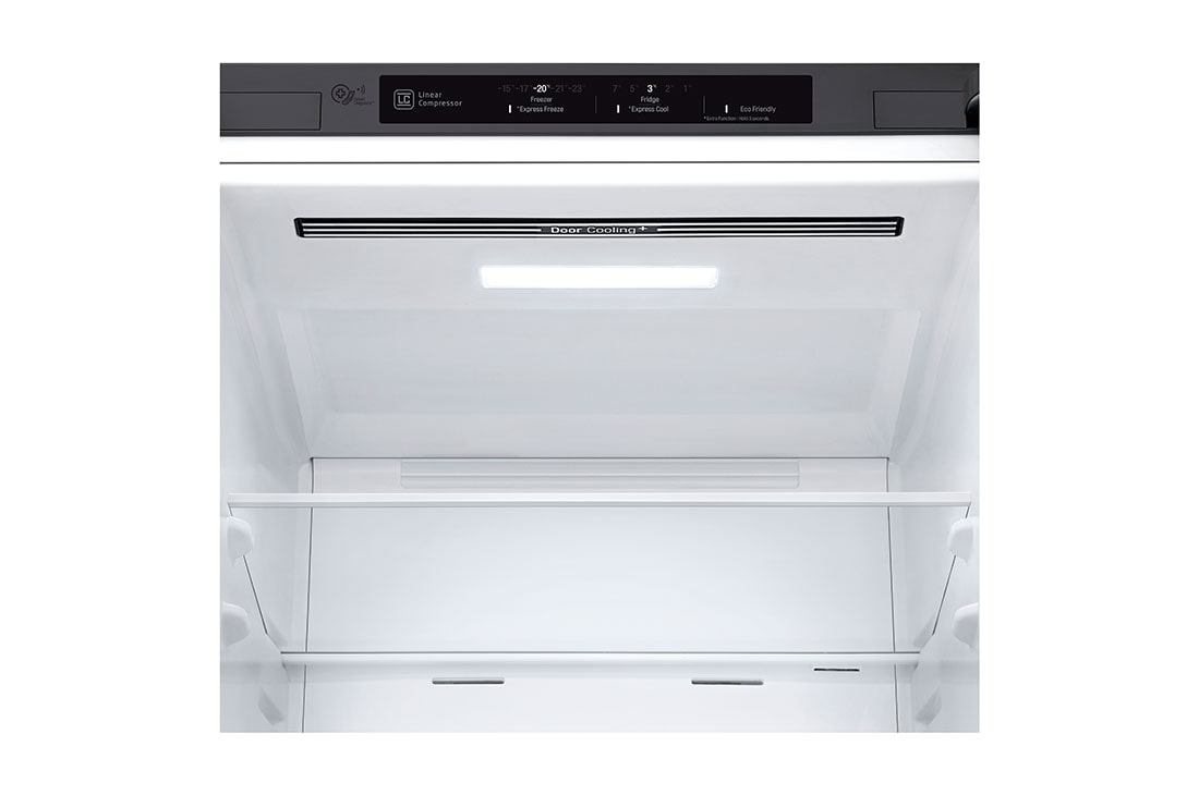 LG Door Cooling<sup>+</sup> | 341L capacité | Total no Frost  |  Compresseur Smart Inverter | Grande capacité | 36dB – réfrigérateur le plus silencieux, GBB61DSJMN, thumbnail 4