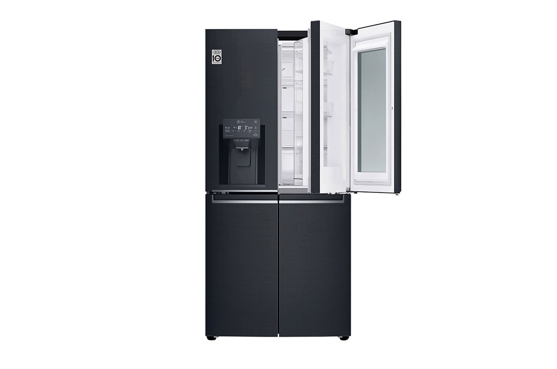 LG Réfrigérateur Multi-Portes, version Slim | Finition carbone | InstaView Door-In-Door™ , GMX844MCKV, thumbnail 2