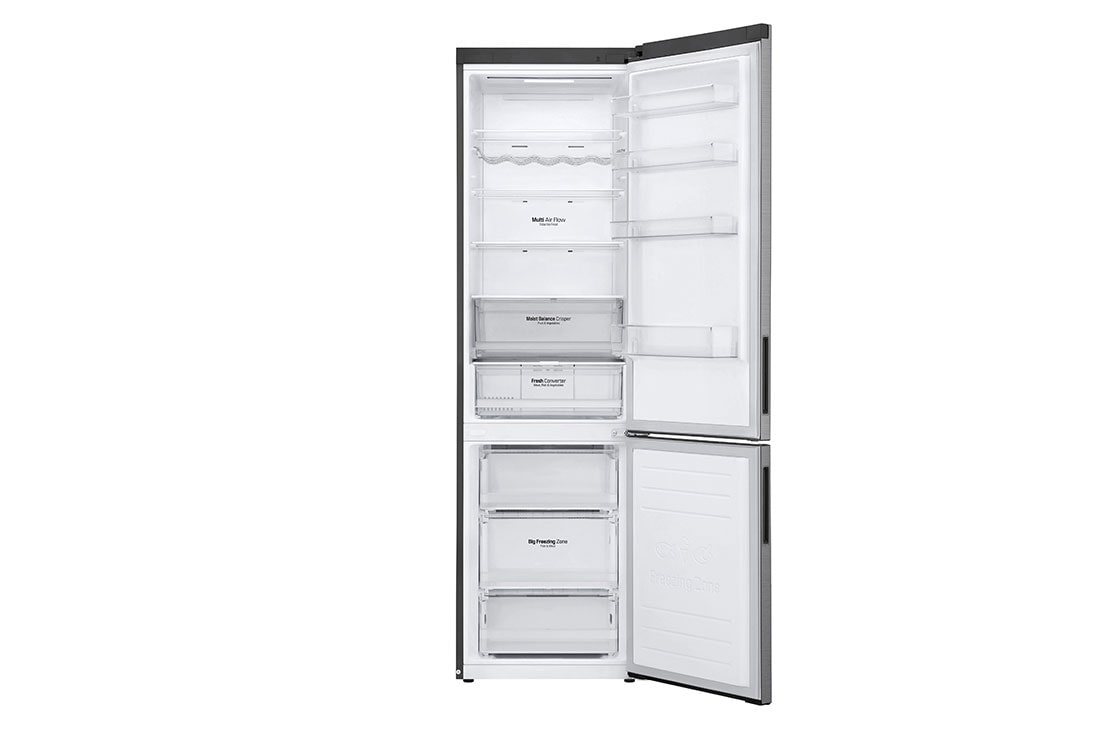 LG  Door Cooling+ - La fraîcheur partout | 384L  capacité  | Moist Balance Crisper | Compresseur Smart Inverter, GBB62PZFGC, GBB62PZFGC, thumbnail 3