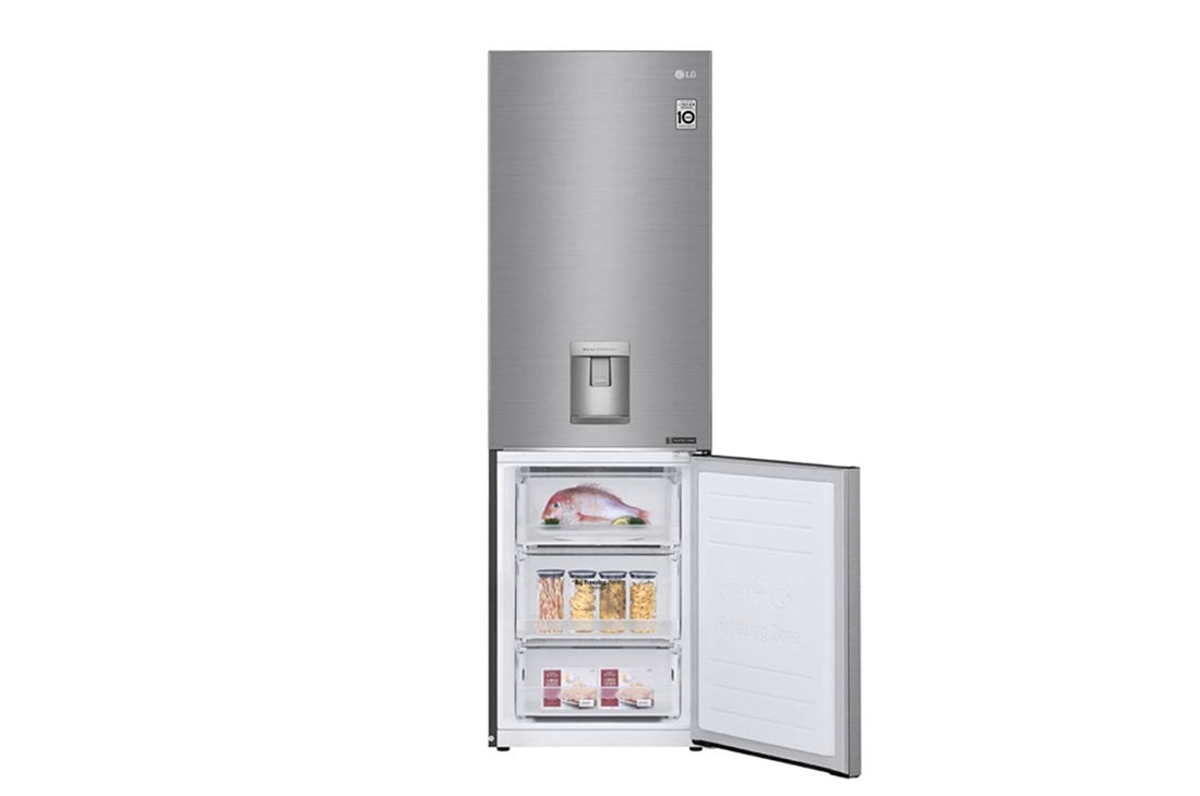 LG Toujours économique| E | Door Cooling<sup>+</sup> | Total no Frost  |  Compresseur linéaire Inverter | Grande capacité | 36dB – réfrigérateur le plus silencieux, GBF61PZJZN, thumbnail 7