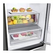 LG Toujours économique| E | Door Cooling<sup>+</sup> | Total no Frost  |  Compresseur linéaire Inverter | Grande capacité | 36dB – réfrigérateur le plus silencieux, GBF61PZJZN, thumbnail 3