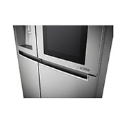 LG Knock. Knock. Keep it cool! | InstaView™ Door-in-Door™ | 601L capacité | Réfrigérateur américain | DoorCooling+™ | Total No Frost, GSX960NSVZ, thumbnail 4