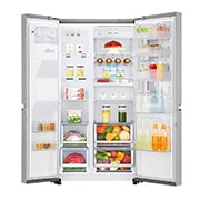 LG Knock. Knock. Keep it cool! | InstaView™ Door-in-Door™ | 601L capacité | Réfrigérateur américain | DoorCooling+™ | Total No Frost, GSX960NSVZ, thumbnail 11