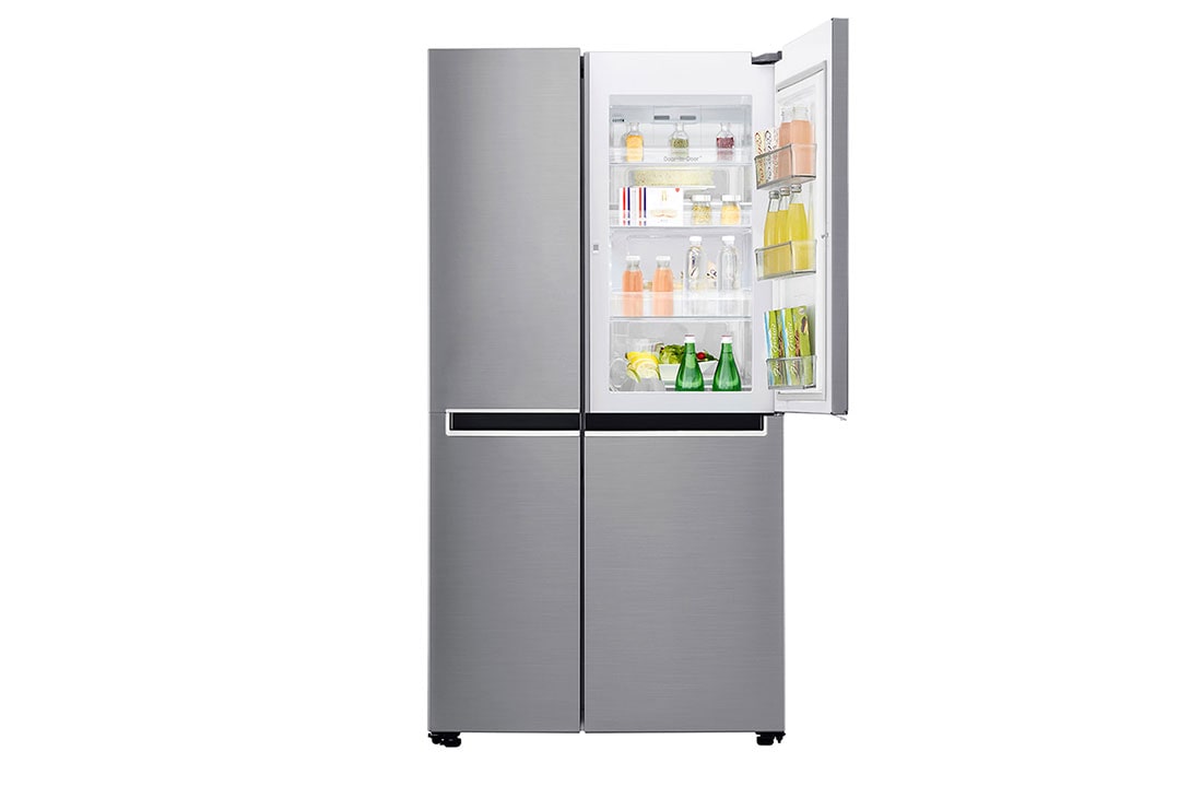 LG 601L capacité | Door-in-Door® | Espace de refroidissement et de congélation supplémentaire  |Total no Frost | Distributeur d'eau et de glaçons | Compresseur linéaire Inverter, GSJ761PZUZ, thumbnail 10