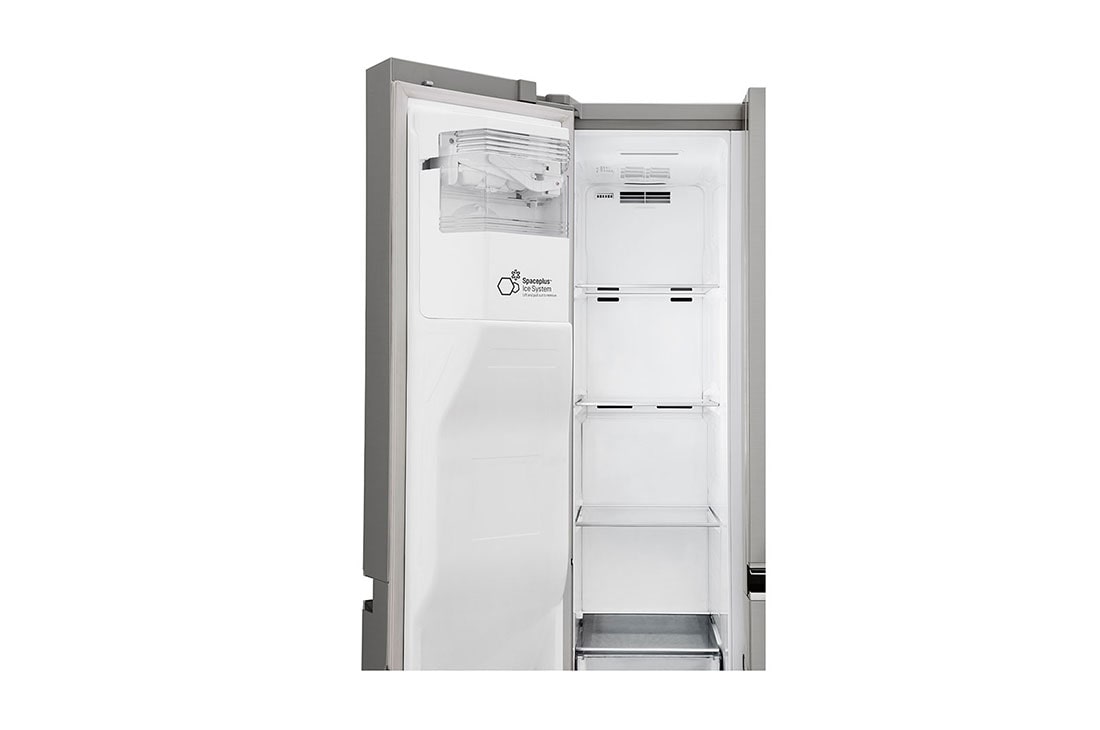 LG 601L capacité | Door-in-Door® | Espace de refroidissement et de congélation supplémentaire  |Total no Frost | Distributeur d'eau et de glaçons | Compresseur linéaire Inverter, GSJ761PZUZ, thumbnail 4
