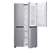LG 601L capacité | Door-in-Door® | Espace de refroidissement et de congélation supplémentaire  |Total no Frost | Distributeur d'eau et de glaçons | Compresseur linéaire Inverter, GSJ761PZUZ, thumbnail 11