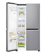 LG 601L capacité | Door-in-Door® | Espace de refroidissement et de congélation supplémentaire  |Total no Frost | Distributeur d'eau et de glaçons | Compresseur linéaire Inverter, GSJ761PZUZ, thumbnail 13