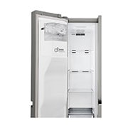 LG 601L capacité | Door-in-Door® | Espace de refroidissement et de congélation supplémentaire  |Total no Frost | Distributeur d'eau et de glaçons | Compresseur linéaire Inverter, GSJ761PZUZ, thumbnail 4