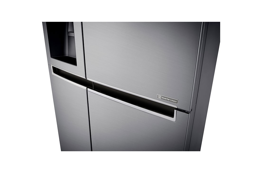 LG 601L capacité | Distributeur d'eau et de glaçons  | Total no Frost  |  Compresseur Linéare Inverter, GSL760PZUZ, thumbnail 8