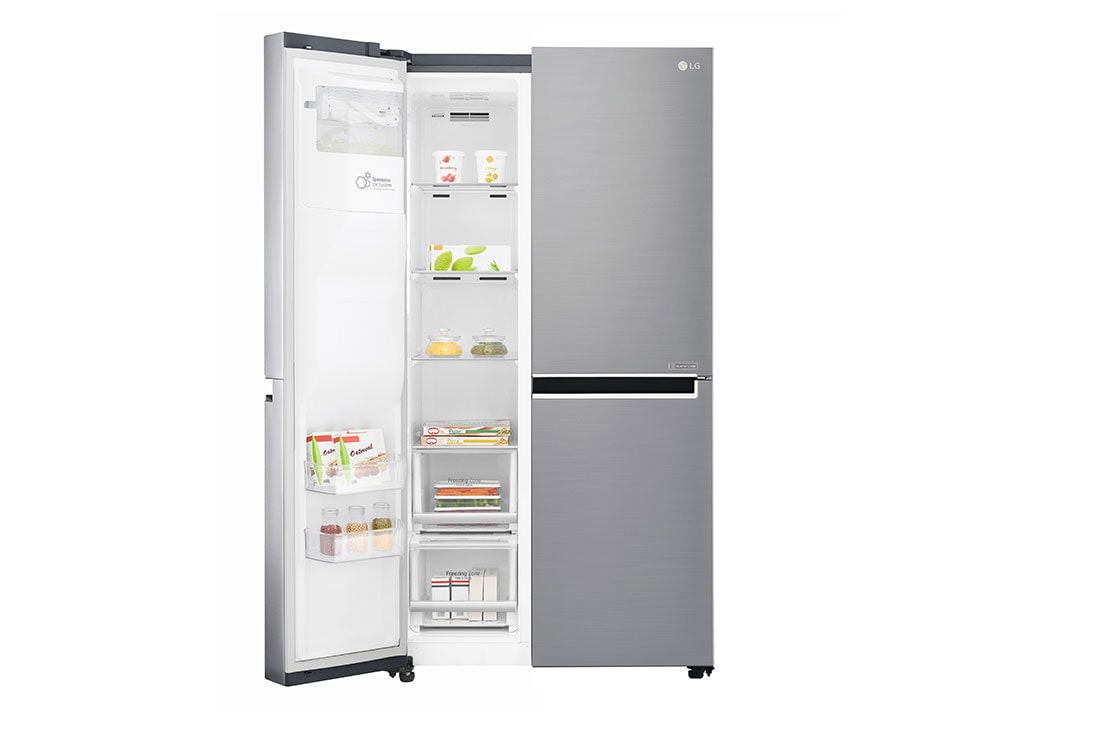 LG 601L capacité | Distributeur d'eau et de glaçons  | Total no Frost  |  Compresseur Linéare Inverter, GSL760PZUZ, thumbnail 12