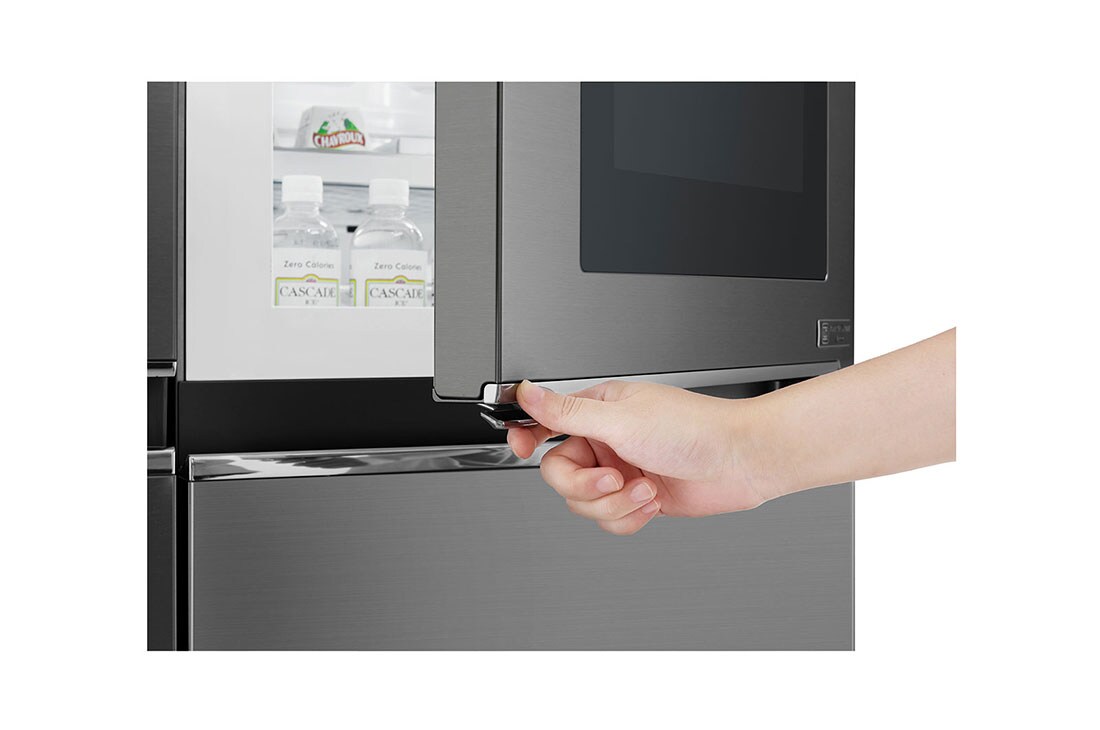 LG Knock. Knock. Keep it cool! | instaView™ Door-in-Door™ | 601L capacité | Réfrigérateur américain | Total No Frost  | Espace de refroidissement et de congélation supplémentaire| Compresseur linéaire Inverter, GSI961PZAZ, thumbnail 7