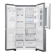 LG Knock. Knock. Keep it cool! | instaView™ Door-in-Door™ | 601L capacité | Réfrigérateur américain | Total No Frost  | Espace de refroidissement et de congélation supplémentaire| Compresseur linéaire Inverter, GSI961PZAZ, thumbnail 12