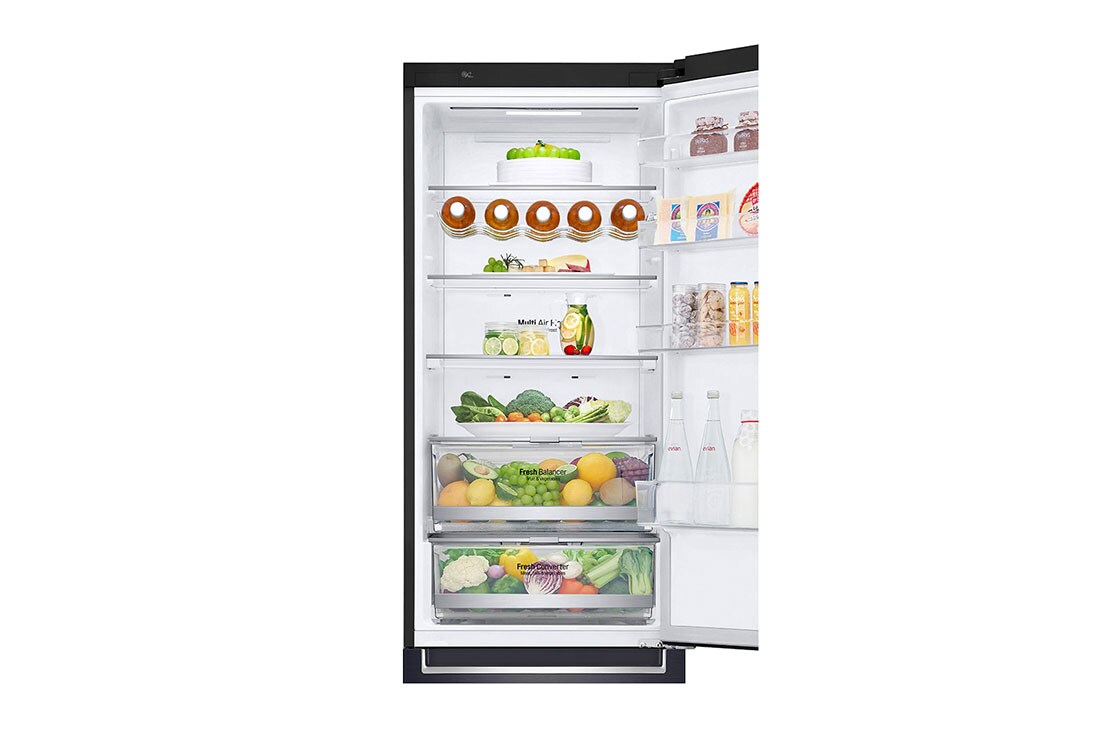 LG Door Cooling<sup> +</sup> | 384L capacité | Total no Frost  |  Compresseur Linéare Inverter | Grande capacité | 36dB – réfrigérateur le plus silencieux, GBB72MCUFN, thumbnail 5