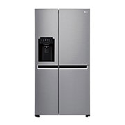 LG Toujours économique F | Distributeur d'eau et de glaçons| 601L capacité | Total No Frost | Non Plumbing | Compresseur Linéaire Inverter, GSL461ICEZ, GSL461ICEZ, thumbnail 1