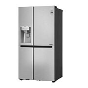 LG Toujours économique F | Distributeur d'eau et de glaçons | 625L l Grande capacité | Total No Frost | Compresseur Linéare Inverter, ACCÈS RAPIDE, VOIR L’INTÉRIEUR, GSL480PZXV, thumbnail 4