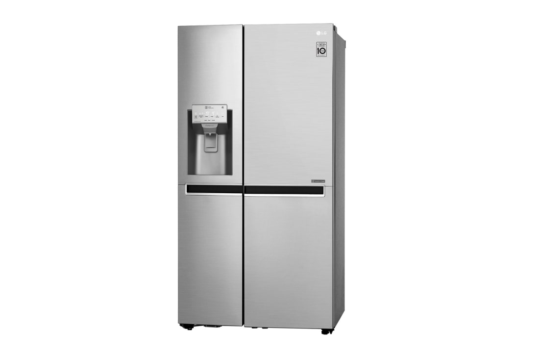 LG Toujours économique F | Distributeur d'eau et de glaçons | 625L l Grande capacité | Total No Frost | Compresseur Linéare Inverter, ACCÈS RAPIDE, VOIR L’INTÉRIEUR, GSL480PZXV, thumbnail 3