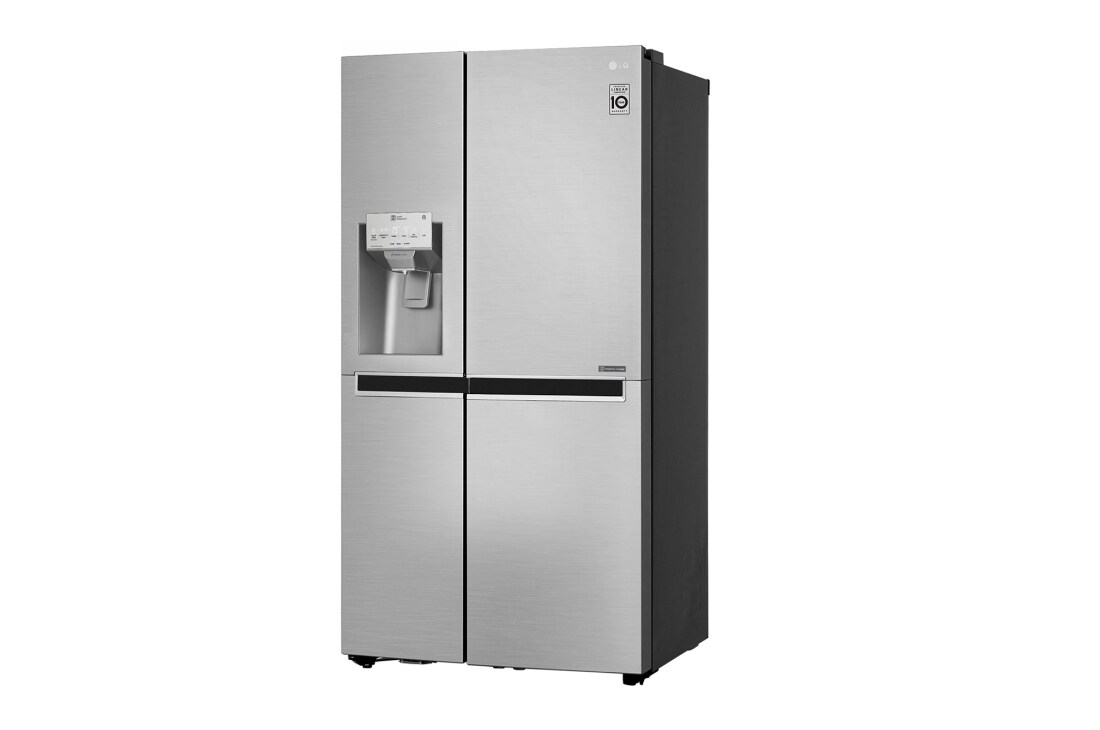 LG Toujours économique F | Distributeur d'eau et de glaçons | 625L l Grande capacité | Total No Frost | Compresseur Linéare Inverter, ACCÈS RAPIDE, VOIR L’INTÉRIEUR, GSL480PZXV, thumbnail 4