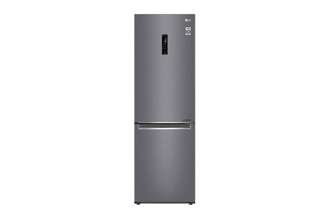 LG Door Cooling<sup>+</sup> |341L capacité | Total no Frost  | Grande capacité | 36dB – réfrigérateur le plus silencieux | Compresseur Smart Inverter, GBB61DSHMN, GBB61DSHMN