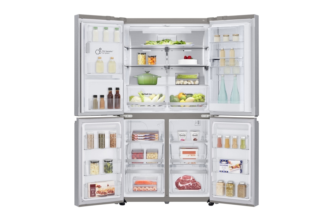 LG 638L Réfrigérateur américain Gris | Door Cooling+ | Total No Frost | Compresseur linéaire Inverter , GMJ945NS9F, thumbnail 2