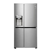 LG Toujours économique F | Distributeur d'eau et de glaçons | 601L l Grande capacité | Total No Frost | Compresseur Linéare Inverter, ACCÈS RAPIDE, VOIR L’INTÉRIEUR, GSL481PZXZ, thumbnail 1