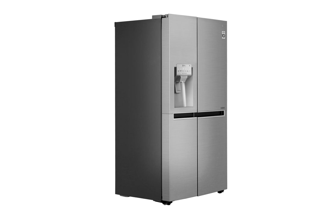 LG Toujours économique F | Distributeur d'eau et de glaçons | 601L l Grande capacité | Total No Frost | Compresseur Linéare Inverter, ACCÈS RAPIDE, VOIR L’INTÉRIEUR, GSL481PZXZ, thumbnail 9