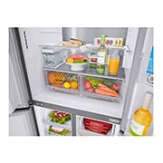 LG Réfrigérateur Multi-Portes, version Slim | Door Cooling+ - La fraîcheur partout | Capacité 428L | Total No Frost, GML844PZAE, GML844PZAE, thumbnail 8