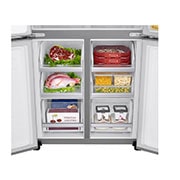 LG Réfrigérateur Multi-Portes, version Slim | Door Cooling+ - La fraîcheur partout | Capacité 428L | Total No Frost, GML844PZAE, GML844PZAE, thumbnail 10