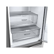 LG 384L Réfrigérateur combiné Gris | Door Cooling+ | Total No Frost |  Compresseur linéaire Inverter , GBB92STABP, GBB92STABP, thumbnail 5