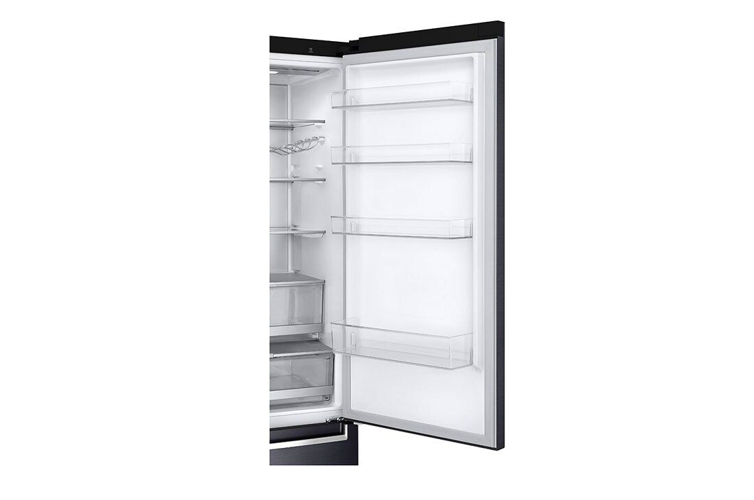 LG 384L Réfrigérateur combiné Noir | Door Cooling+ | Total No Frost |  Compresseur linéaire Inverter , GBB92MCABP, GBB92MCABP, thumbnail 7