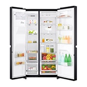 LG 625L capacité | Distributeur d'eau et de glaçons  | Total no Frost  |  Compresseur Linéare Inverter, GSL761MCZE, GSL761MCZE, thumbnail 2