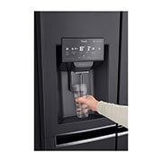 LG Knock. Knock. Keep it cool! | InstaView™ Door-in-Door™ | 625L capacité | Réfrigérateur américain | DoorCooling+™ | Total No Frost, GSX960MCCE, GSX960MCCE, thumbnail 9