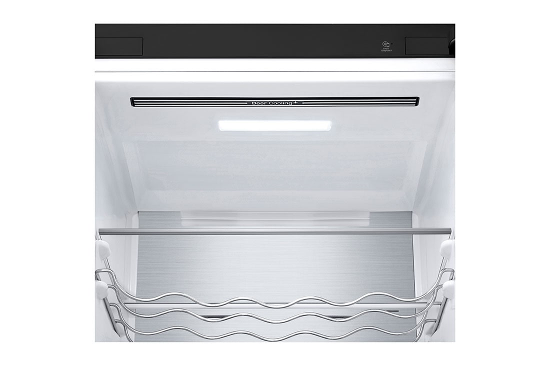 LG Door Cooling+: Un refroidissement jusqu’à 32% plus rapide et plus uniforme  | Capacité 384L | Total No Frost | Compresseur Smart Inverter | Grande capacité | 35dB – réfrigérateur le plus silencieux , GBB72MCUGN, thumbnail 11