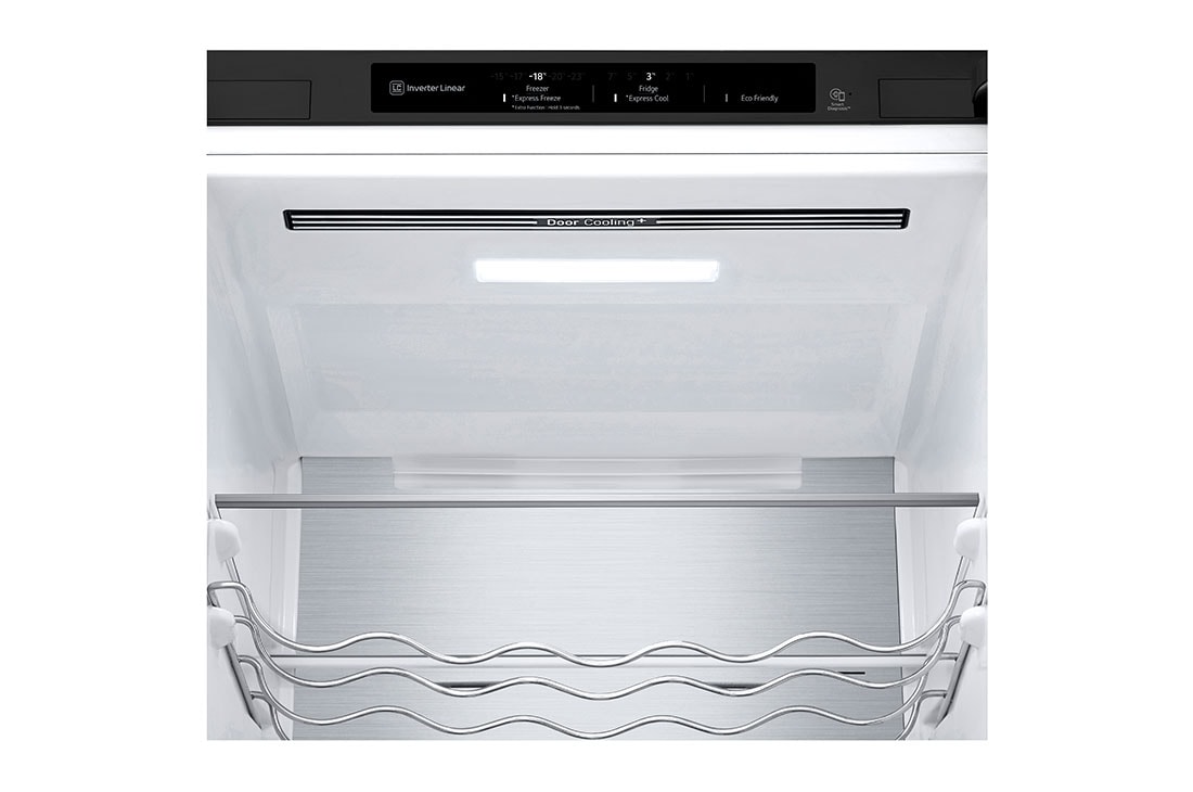 LG Door Cooling+: Un refroidissement jusqu’à 32% plus rapide et plus uniforme  | Capacité 384L | Total No Frost | Compresseur Smart Inverter | Grande capacité | 35dB – réfrigérateur le plus silencieux , GBB72MCVGN, GBB72MCVGN, thumbnail 6