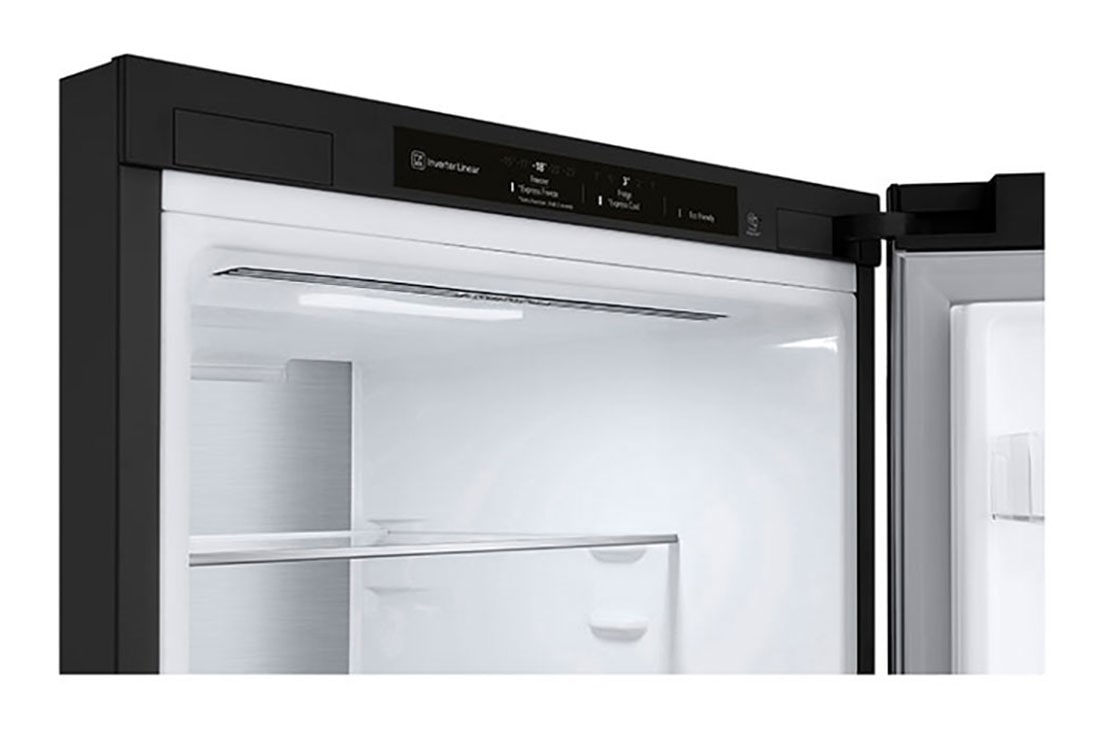 LG Door Cooling+: Un refroidissement jusqu’à 32% plus rapide et plus uniforme  | Capacité 384L | Total No Frost | Compresseur Smart Inverter | Grande capacité | 35dB – réfrigérateur le plus silencieux , GBB72MCVGN, GBB72MCVGN, thumbnail 5
