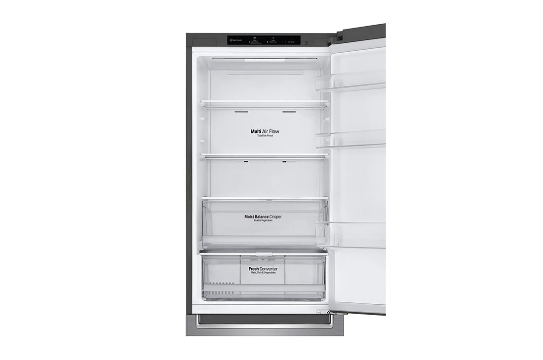 LG  Door Cooling+ - La fraîcheur partout | 341L  capacité  | Moist Balance Crisper | Compresseur Smart Inverter, GBB61PZGGN, GBB61PZGGN, thumbnail 8